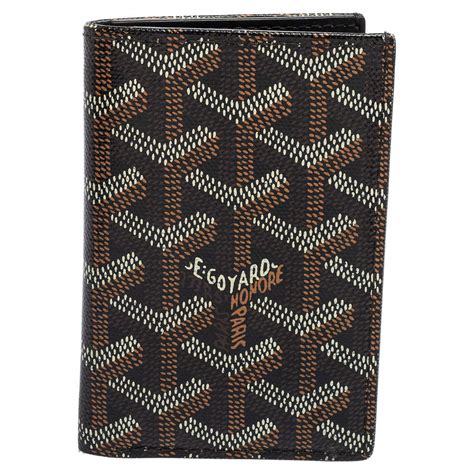 goyard saint pierre black|authentic Goyard card holder.